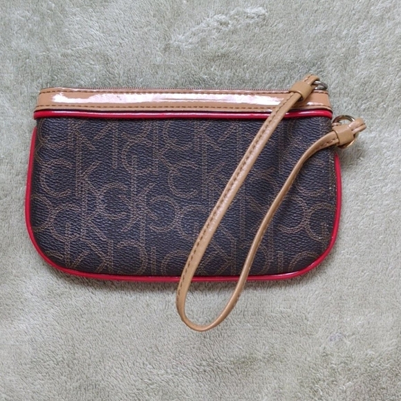 Calvin Klein Monogram Wristlet - Picture 2 of 2